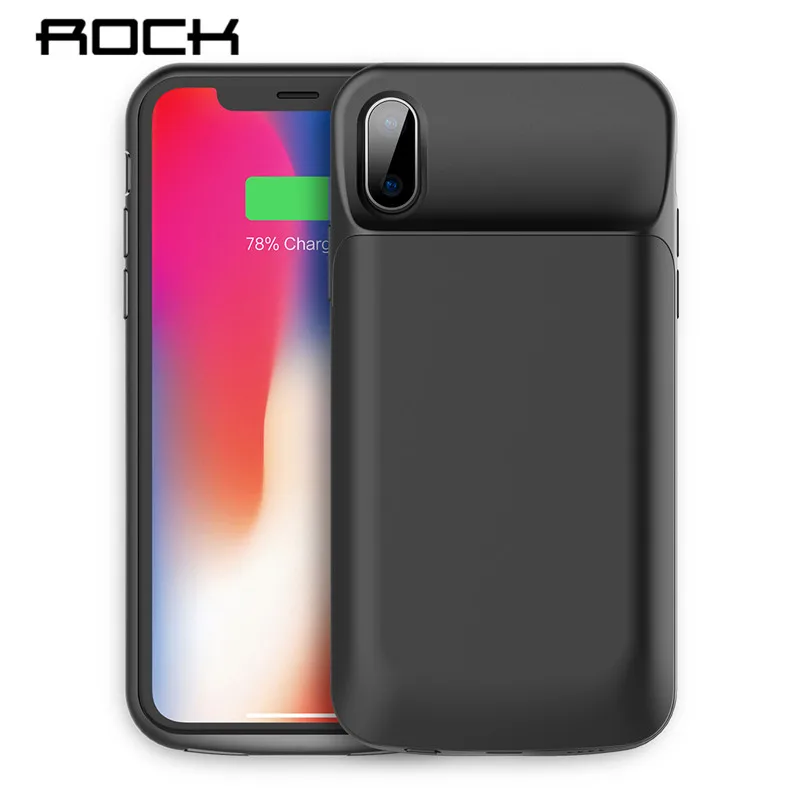 ROCK 6000mAh Power Bank Battery Charger Case For iphone X 10 Portable External Backup Battery Back Case
ROCK 6000mAh Power Bank Battery Charger Case For iphone X 10 Portable External Backup Battery Back Case