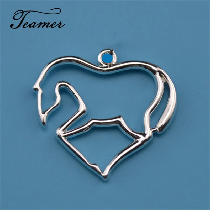 Teamer 10pcs/lot Heart Horse Pendant Charm Jewelry Girl Women Teen Christmas Gift Simple Heart Pendants for Necklace Making
Teamer 10pcs/lot Heart Horse Pendant Charm Jewelry Girl Women Teen Christmas Gift Simple Heart Pendants for Necklace Making