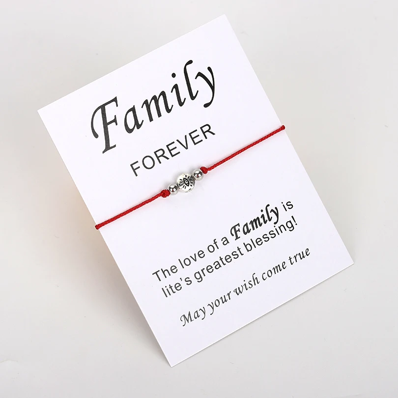 VEKNO Red String Tibetan Silver Eye Bracelet Adjustable Braided Friendship Family Gift Card Bracelet His and Her Couple Jewelry
VEKNO Red String Tibetan Silver Eye Bracelet Adjustable Braided Friendship Family Gift Card Bracelet His and Her Couple Jewelry
