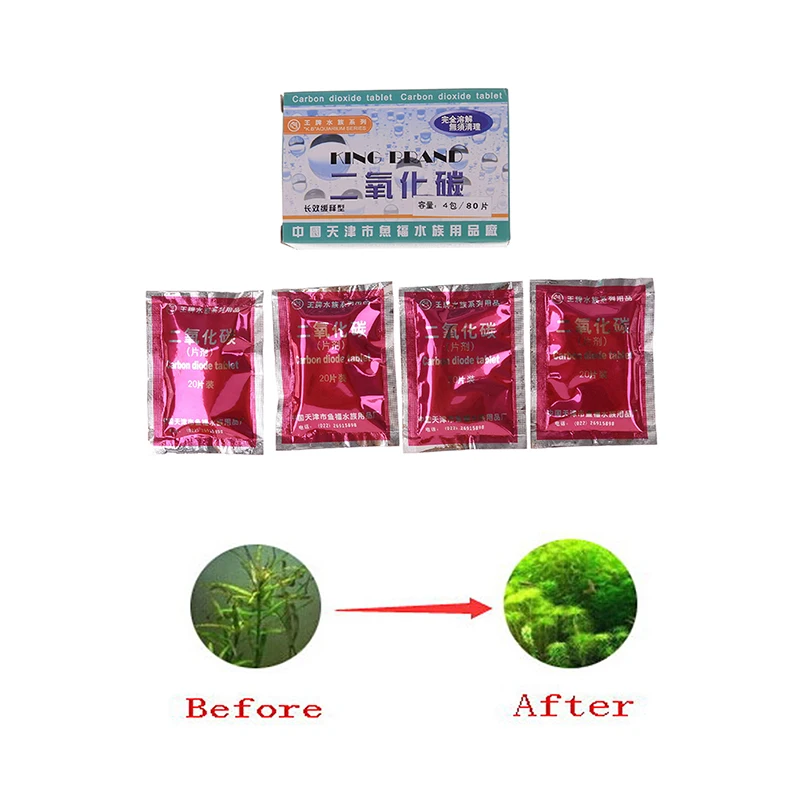 80Pcs Aquarium CO2 Tablet Carbon Dioxide For Plants Fish Tank Aquatic Diffuser Grass
80Pcs Aquarium CO2 Tablet Carbon Dioxide For Plants Fish Tank Aquatic Diffuser Grass