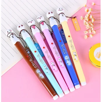 6 pcs/Lot Cute sunny wish doll gel pen for writing Black ink 0.38mm roller ballpoint pens Office material School supplies FB272 
6 pcs/Lot Cute sunny wish doll gel pen for writing Black ink 0.38mm roller ballpoint pens Office material School supplies FB272