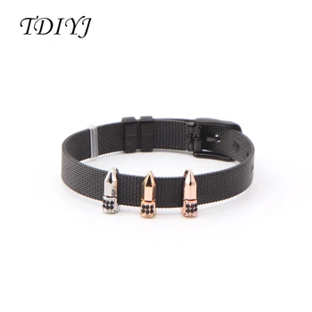 TDIYJ Black Tassel DIY Mesh Keeper Charms Stainless Steel Black Bracelet Band 6Pcs/lot
TDIYJ Black Tassel DIY Mesh Keeper Charms Stainless Steel Black Bracelet Band 6Pcs/lot