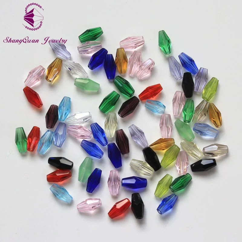 Shangquan Rice Shape Austrian crystal beads 100pcs High quality 8*4mm oval shape Loose beads handmade Jewelry bracelet making
Shangquan Rice Shape Austrian crystal beads 100pcs High quality 8*4mm oval shape Loose beads handmade Jewelry bracelet making