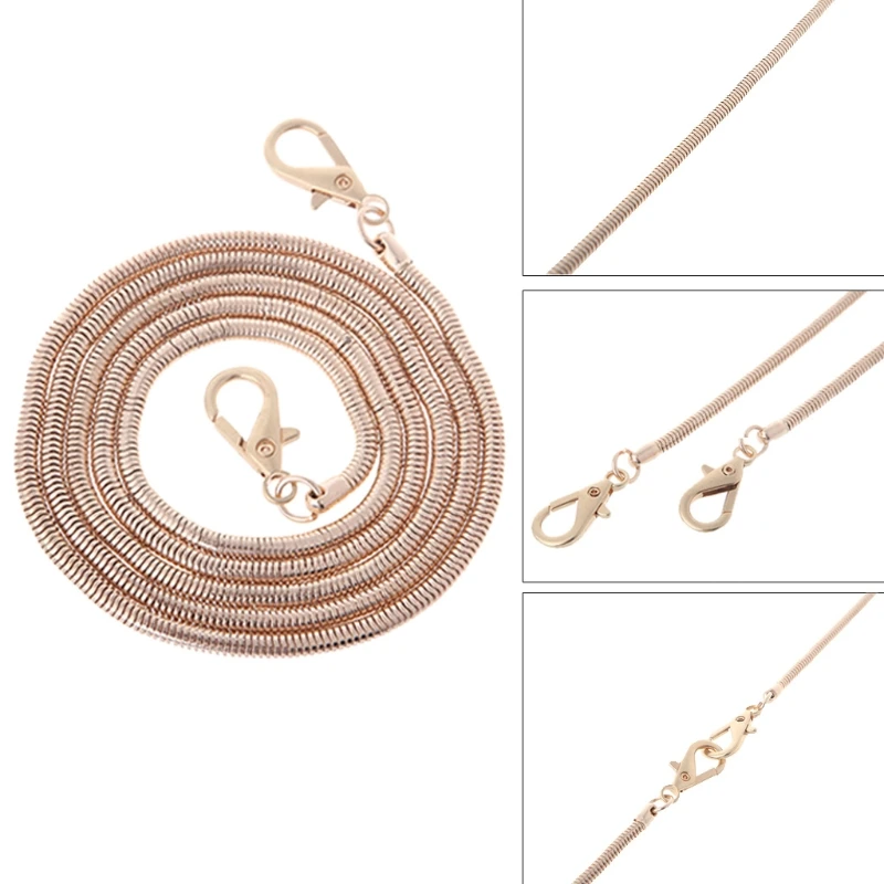 THINKTHENDO 120cm Cross Body Handbag Shoulder Bag Chain Strap Replacement Bag Accessories
THINKTHENDO 120cm Cross Body Handbag Shoulder Bag Chain Strap Replacement Bag Accessories