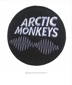 DZ7.9cm Round ARCTIC MONKEYS Patches Ironon Patch for Kids Clothes Jacket Handmade Embroidered Applique DIY Decoration Patchwork
DZ7.9cm Round ARCTIC MONKEYS Patches Ironon Patch for Kids Clothes Jacket Handmade Embroidered Applique DIY Decoration Patchwork