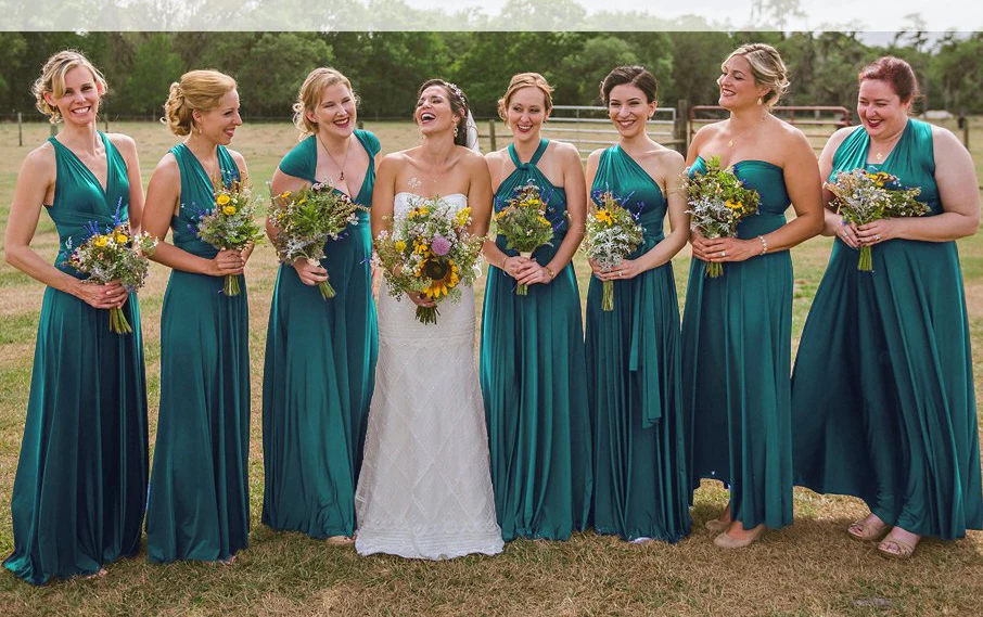 2019 Teal green Wrap convertible bridesmaid dress V Neck Chiffon Sleeveless infinity sororities prom dresses Ball gown
2019 Teal green Wrap convertible bridesmaid dress V Neck Chiffon Sleeveless infinity sororities prom dresses Ball gown