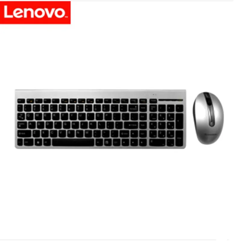 Фото Бесплатная доставка Lenovo km5922 Беспроводная лазерная клавиатуры и мыши костюм Desktop