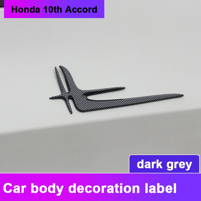 2PCS For Honda Accord 2018 2019 10th Car 3D Side Wing Badge Emblem Modified labeling Side sticker Trim Sports style Modification
2PCS For Honda Accord 2018 2019 10th Car 3D Side Wing Badge Emblem Modified labeling Side sticker Trim Sports style Modification