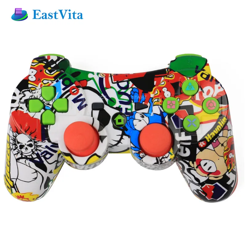 Wireless Bluetooth Game Controller with Six Axis and Vibration for PS3 play station 3 Wireless Controller Joystick Gamepad
Wireless Bluetooth Game Controller with Six Axis and Vibration for PS3 play station 3 Wireless Controller Joystick Gamepad