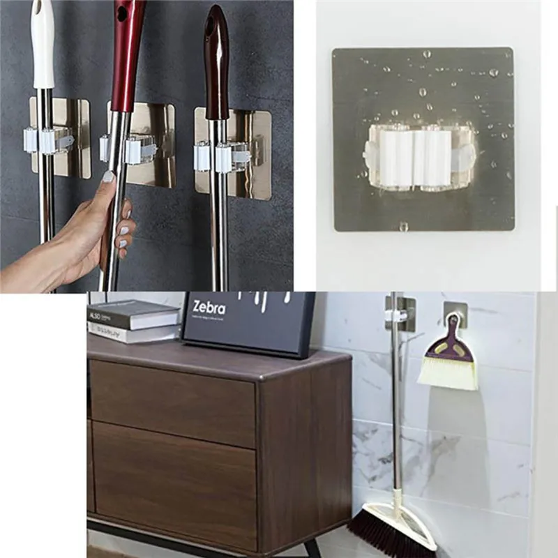 Wall Mounted Mop Organizer Holder PVC Brush Broom Hanger Storage Rack Kitchen Bathroom Accessories Rugs Hooks Hot Home Products
Wall Mounted Mop Organizer Holder PVC Brush Broom Hanger Storage Rack Kitchen Bathroom Accessories Rugs Hooks Hot Home Products