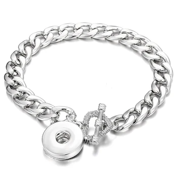 New Snap Button Jewelry Snap Bracelets Sliver Chain Snap Button Bracelets Fit 18mm Metal Snap Button Jewelry for Women Men
New Snap Button Jewelry Snap Bracelets Sliver Chain Snap Button Bracelets Fit 18mm Metal Snap Button Jewelry for Women Men