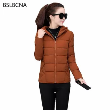 Plus Size Slim 2019 Autumn Winter Jacket Women Clothing Hooded Coat Cotton Down Parka Female Zipper Cotton Padded Outwear A494
Plus Size Slim 2019 Autumn Winter Jacket Women Clothing Hooded Coat Cotton Down Parka Female Zipper Cotton Padded Outwear A494