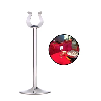 Stainless Steel U Shaped Table Number Place Card Holder Menu Stand for Wedding Restaurant Home Decoration
Stainless Steel U Shaped Table Number Place Card Holder Menu Stand for Wedding Restaurant Home Decoration