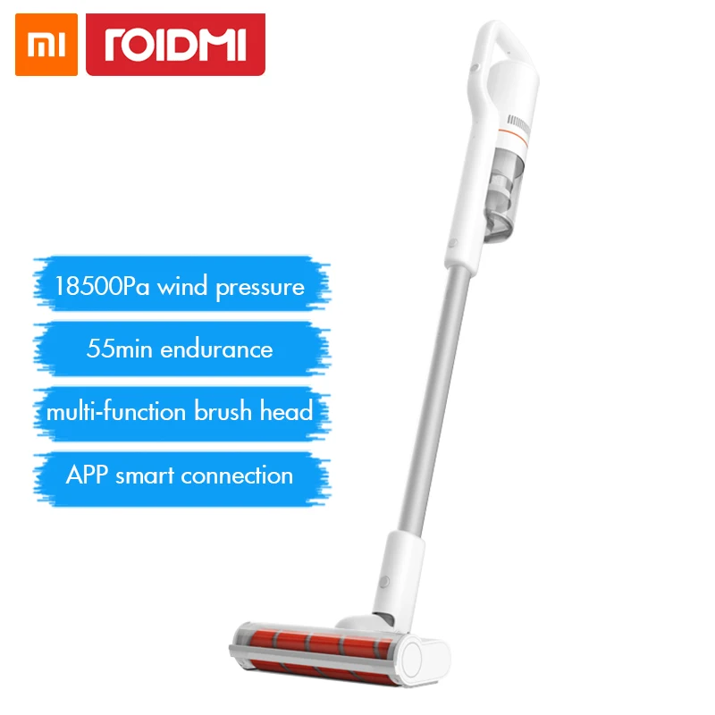 Roidmi F8 Handheld Wireless Vacuum Cleaner for Home Carpet Dust Collector Cyclone Bluetooth LED Multifunctional Brush Xiaomi
Roidmi F8 Handheld Wireless Vacuum Cleaner for Home Carpet Dust Collector Cyclone Bluetooth LED Multifunctional Brush Xiaomi