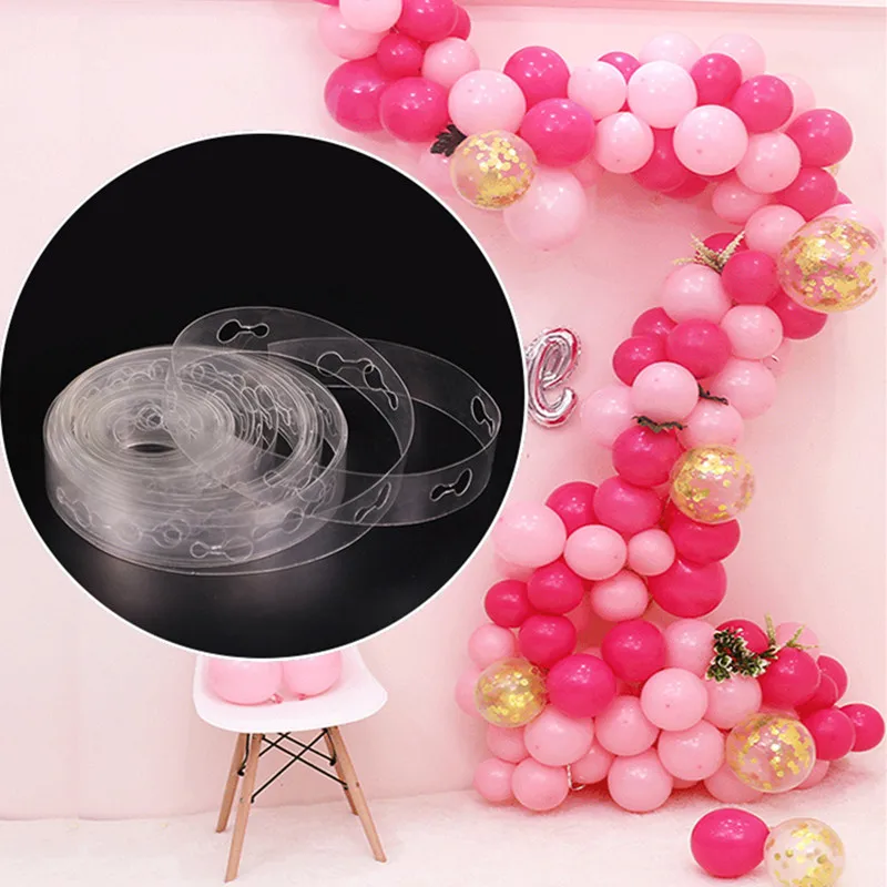 A Roll 5M Balloon Chain Latex Balloons Clips Foil Ballons Sealing Clip Wedding Party Happy Birthday Backdrop Decoration Supplies
A Roll 5M Balloon Chain Latex Balloons Clips Foil Ballons Sealing Clip Wedding Party Happy Birthday Backdrop Decoration Supplies