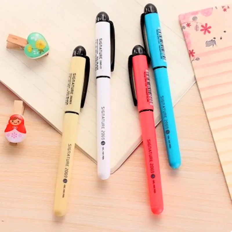 5 pcs/lot NNRTS Stationery gel pen creative pen for student examination black ink
5 pcs/lot NNRTS Stationery gel pen creative pen for student examination black ink