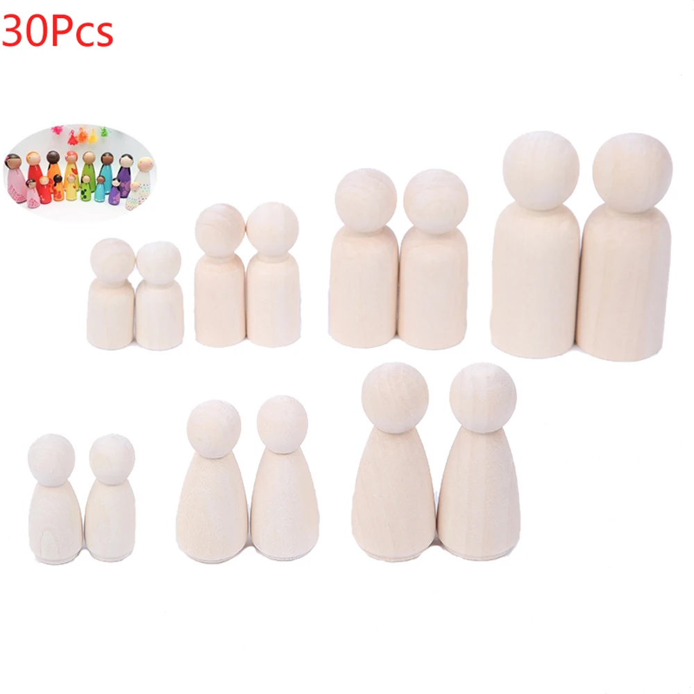 30Pc Solid Hard Wood People Different Size Natural Unfinished Preparation Paint Family Doll
30Pc Solid Hard Wood People Different Size Natural Unfinished Preparation Paint Family Doll