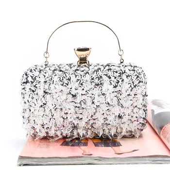 Fashion Luxury New Gemstone Pendant Evening Bag Women's Beaded Evening Bag Sequined Handbag Party Bag Hot Selling
Fashion Luxury New Gemstone Pendant Evening Bag Women's Beaded Evening Bag Sequined Handbag Party Bag Hot Selling