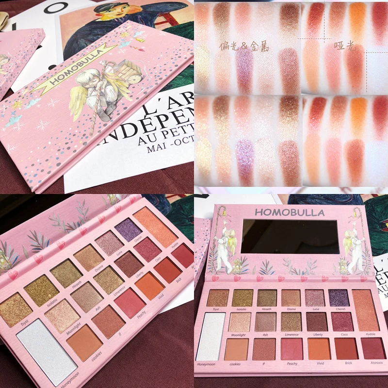 Shimmer Matte Makeup Eyeshadow Palette 19 Color Holographic Nude Pigment Glitter Eye Shadow Pallete Makeup Pallete Cosmetic
Shimmer Matte Makeup Eyeshadow Palette 19 Color Holographic Nude Pigment Glitter Eye Shadow Pallete Makeup Pallete Cosmetic
