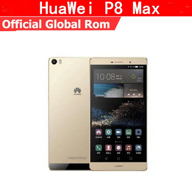 International Firmware HuaWei P8 Max 4G FDD LTE Smart Phone Kirin 935 Android 5.0 6.8 Inch 1920X1080 3GB RAM 64GB ROM 13.0MP
International Firmware HuaWei P8 Max 4G FDD LTE Smart Phone Kirin 935 Android 5.0 6.8 Inch 1920X1080 3GB RAM 64GB ROM 13.0MP