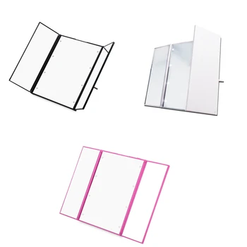 Tri-Fold Illuminated LED Lighted Vanity Mirror Makeup Wide View Portable Travel Pocket Compact Led Mirror
Tri-Fold Illuminated LED Lighted Vanity Mirror Makeup Wide View Portable Travel Pocket Compact Led Mirror
