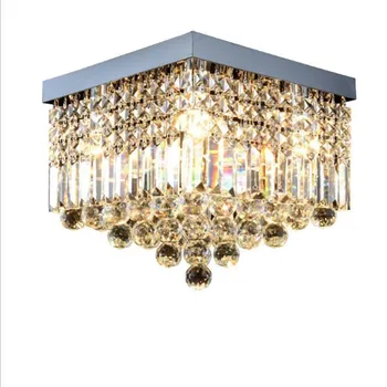 Modern Square/Rectangle K9 Crytsal Iron LEd E14 Ceiling Lamp for Aisle Entrance Foyer Bedroom Lighting Fixture Illuminare 2337
Modern Square/Rectangle K9 Crytsal Iron LEd E14 Ceiling Lamp for Aisle Entrance Foyer Bedroom Lighting Fixture Illuminare 2337