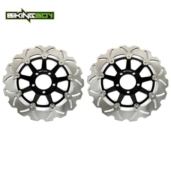 BIKINGBOY Front Brake Discs Rotors Disks Ninja ZX6R 95-01 ZX-6R ZX9R 98 99 ZX12R 04 05 06 GPZ900R Z 750 S Z750 Z1000 GTR 1000
BIKINGBOY Front Brake Discs Rotors Disks Ninja ZX6R 95-01 ZX-6R ZX9R 98 99 ZX12R 04 05 06 GPZ900R Z 750 S Z750 Z1000 GTR 1000