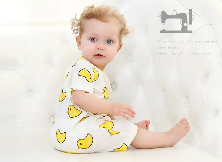 100% Pure Cotton Baby Girl Romper Summer Short Sleeved Cartoon Animal Jumpsuit Toddler Cute Boutique Clothes For Baby Clothing 21