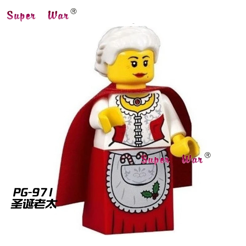 1PCS star wars superhero Mrs Santa Claus granny Christmas building blocks sets model bricks toys for children
1PCS star wars superhero Mrs Santa Claus granny Christmas building blocks sets model bricks toys for children
