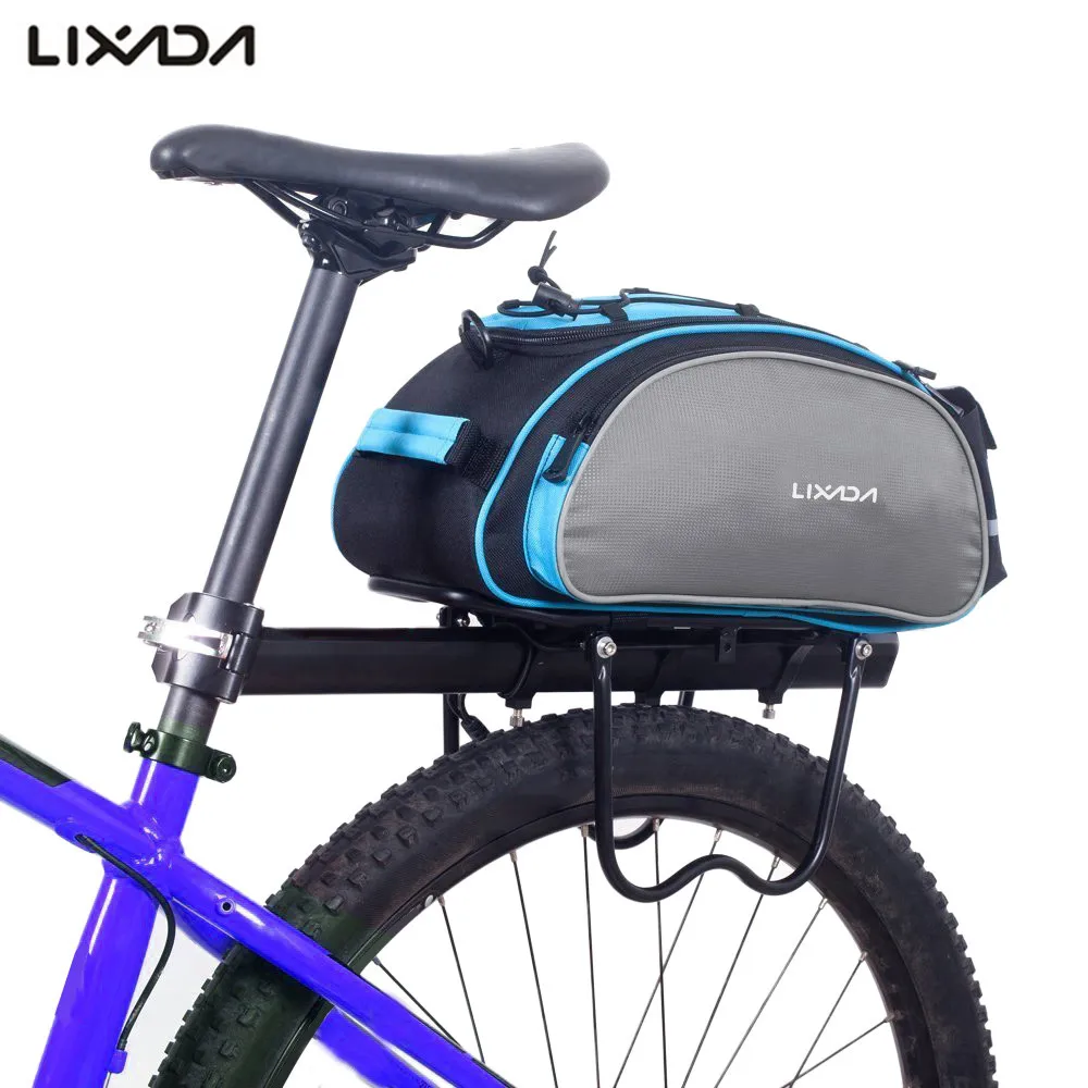 Lixada Bike Bag 13L Multifunctional Bicycle Rear Seat Bag Outdoor Trunk Bag Handbag Rear Bike Panniers Mountain ciclismo
Lixada Bike Bag 13L Multifunctional Bicycle Rear Seat Bag Outdoor Trunk Bag Handbag Rear Bike Panniers Mountain ciclismo