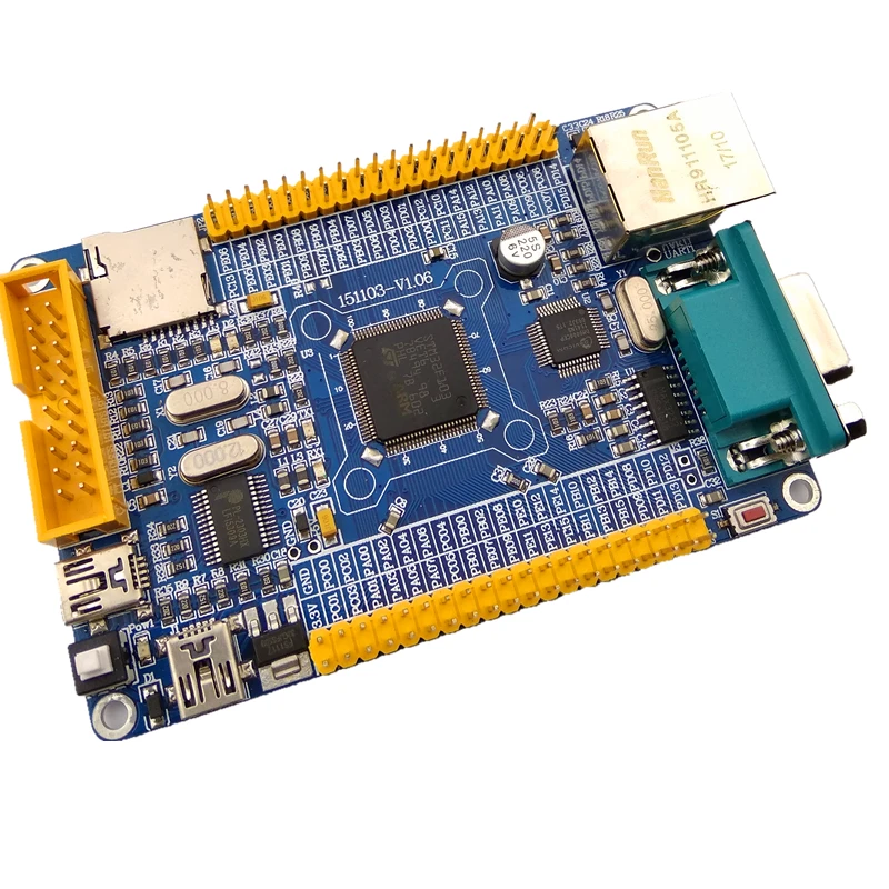 STM32F103VET6 DM9000AEP CEP Network to Double Serial Port Development Board LWIP FSMC Bus
STM32F103VET6 DM9000AEP CEP Network to Double Serial Port Development Board LWIP FSMC Bus