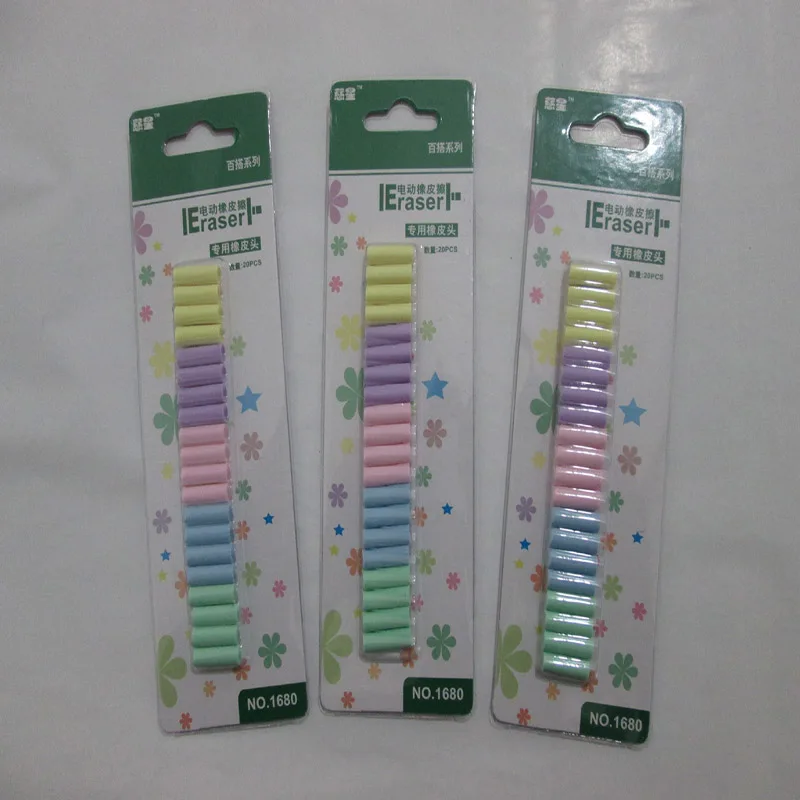 20 pcs/lot Mini Cute Kawaii Rubber Eraser Colorful Electric Erasers For Kids Gift School Supplies Stationery Student 2244
20 pcs/lot Mini Cute Kawaii Rubber Eraser Colorful Electric Erasers For Kids Gift School Supplies Stationery Student 2244