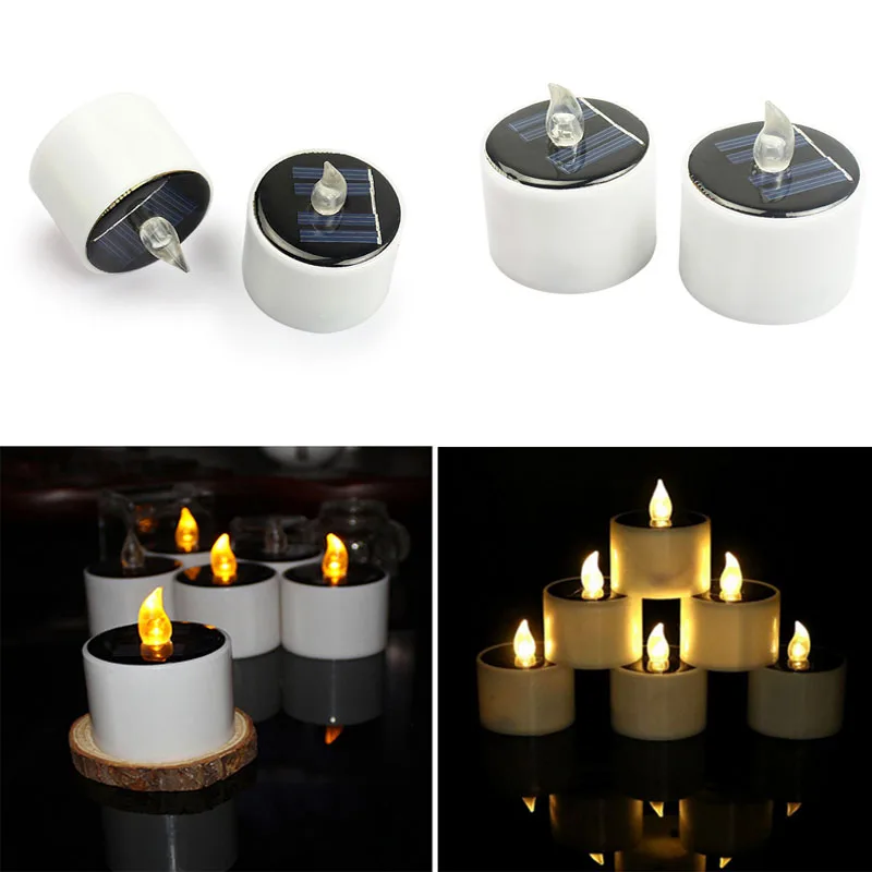 Solar Candles Light Votive Wedding Candles Lamp Best Gift Flickering LED Tealight
Solar Candles Light Votive Wedding Candles Lamp Best Gift Flickering LED Tealight