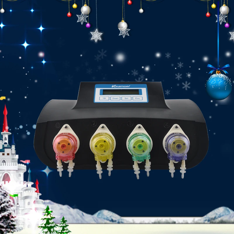 Kamoer X4-plus aquarium dosing pump / fish tank / wifi control peristaltic pump
Kamoer X4-plus aquarium dosing pump / fish tank / wifi control peristaltic pump