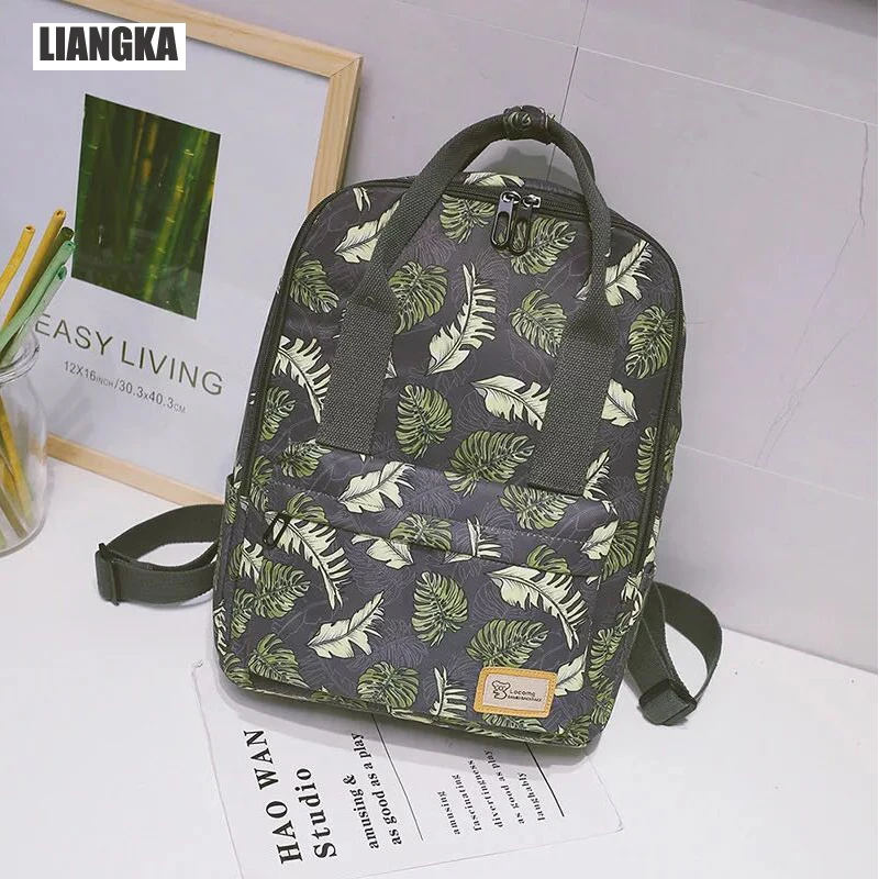 LIANGKA Tree Leaves Rabbit Printed Canvas Patchwork Backpack Women Retro College Wind Bookbag Kanken Schoolbag Mochila
LIANGKA Tree Leaves Rabbit Printed Canvas Patchwork Backpack Women Retro College Wind Bookbag Kanken Schoolbag Mochila