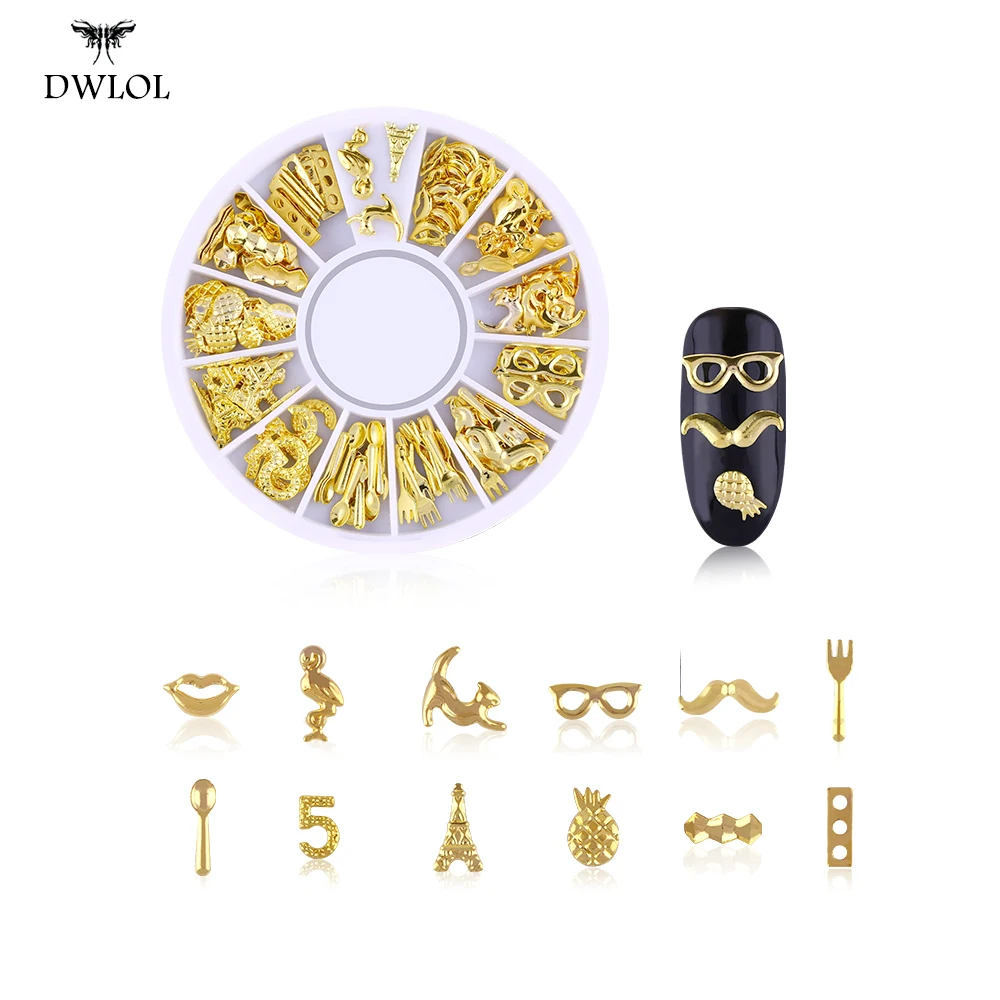 Gold Rivet Studs 3D Nail Art Decoration Arrow Decoration Grey Circle Star Round Square Triangle Mixed Nail Studs Wheel for DIY
Gold Rivet Studs 3D Nail Art Decoration Arrow Decoration Grey Circle Star Round Square Triangle Mixed Nail Studs Wheel for DIY