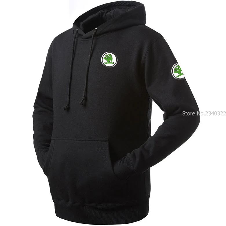 

New Man Women's Hoodie Winter Autumn Long Sleeve Casual Skoda Sweatshirt Clothing pullover