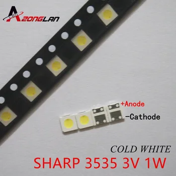 100PCS For SHARP LED TV Application LCD Backlight for TV LED Backlight 1W 3V 3535 3537 Cool white GM5F22ZH10A
100PCS For SHARP LED TV Application LCD Backlight for TV LED Backlight 1W 3V 3535 3537 Cool white GM5F22ZH10A