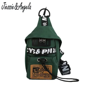 Jiessie&Angela 2019 Fanny Pack For Women Waist Bag Hip Hop Chest Rig Bag Black Vest Women Wist Pack Chest Bag Canvas Bum Pouch
Jiessie&Angela 2019 Fanny Pack For Women Waist Bag Hip Hop Chest Rig Bag Black Vest Women Wist Pack Chest Bag Canvas Bum Pouch