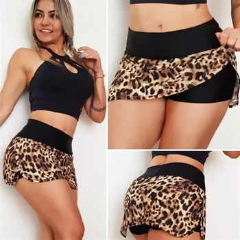 ZAKONA 2018 New Leopard Sporting Women Shorts Elastic Double Fake 2 Piece Printed Short Fitness Runs Push Up Slim Shorts
ZAKONA 2018 New Leopard Sporting Women Shorts Elastic Double Fake 2 Piece Printed Short Fitness Runs Push Up Slim Shorts