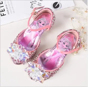 Children's Shoes Crystal Bow Shiny High Heels Princess Shoes Hot New Girls Fish Mouth Sandals Fashion Shoes For Children 6-307
Children's Shoes Crystal Bow Shiny High Heels Princess Shoes Hot New Girls Fish Mouth Sandals Fashion Shoes For Children 6-307