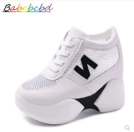 Women's platform shoes 2019 summer new thick bottom with high hollow air mesh mesh shoes with sloping heels sports shoes
Women's platform shoes 2019 summer new thick bottom with high hollow air mesh mesh shoes with sloping heels sports shoes