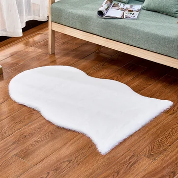 2019 fashion Soft rabbitskin Fluffy Area Rug Faux White Fur Carpet Shaggy short Hair Solid Mat Living room Seat Pad Home Decor
2019 fashion Soft rabbitskin Fluffy Area Rug Faux White Fur Carpet Shaggy short Hair Solid Mat Living room Seat Pad Home Decor