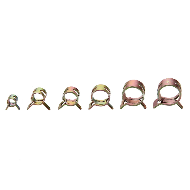 60PCS 6-22mm Spring Steel Clip Hose Clamp Fastener Fuel Line Hose Water Pipe Air Tube Automobile Car Tubing Accessories
60PCS 6-22mm Spring Steel Clip Hose Clamp Fastener Fuel Line Hose Water Pipe Air Tube Automobile Car Tubing Accessories