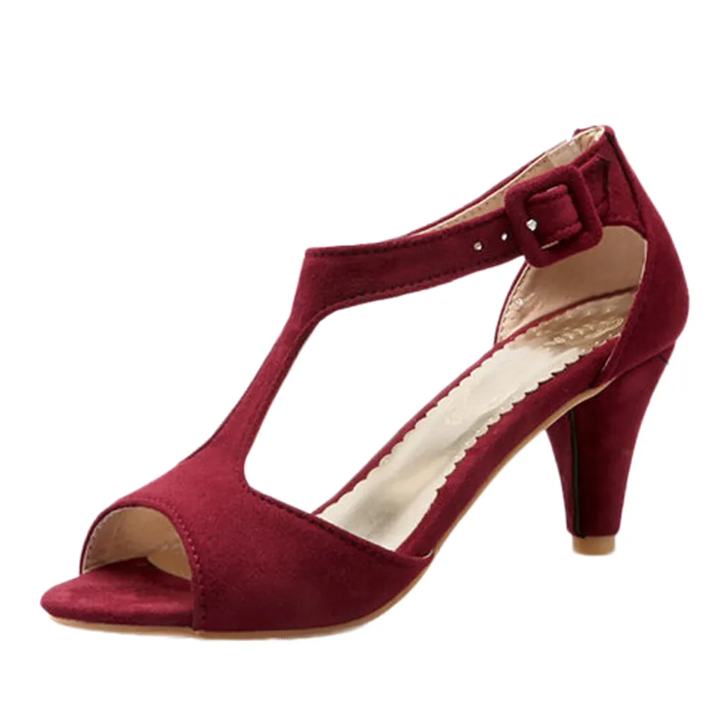 SAGACE Fashion Women Sandals Summer Solid High Heels Fish Mouth Shoes Casual Sandals Leisure Female Ladies Sandal Women 93268
SAGACE Fashion Women Sandals Summer Solid High Heels Fish Mouth Shoes Casual Sandals Leisure Female Ladies Sandal Women 93268