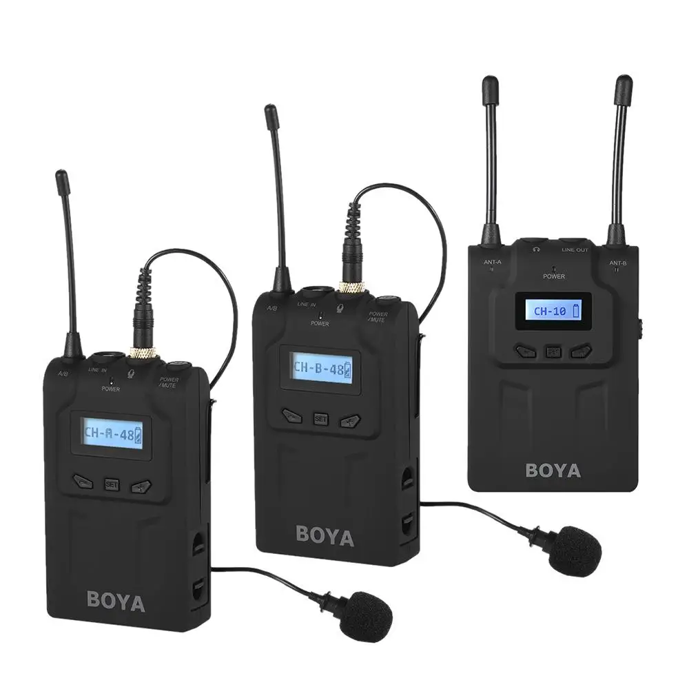 Condenser Conference Handheld Omnidirectional Microphone Wireless 2 Transmitter 1 Receiver Microphone system
Condenser Conference Handheld Omnidirectional Microphone Wireless 2 Transmitter 1 Receiver Microphone system