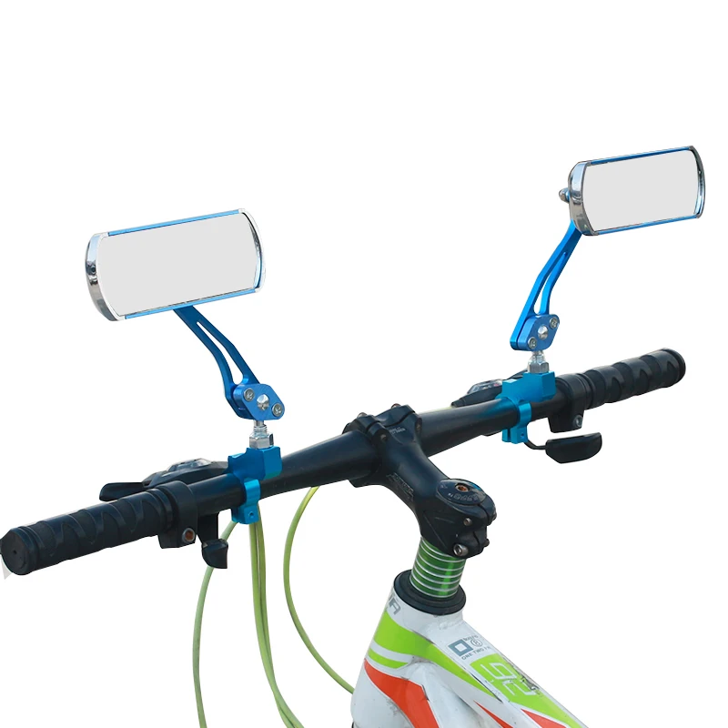 2pcs Cycling Rearview Mirror Mountain Bike Handlebar Safe Rear View Mirrors W//Y