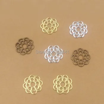 10mm Vintage Filigree Circle Flower Brass Links Wrap Connector DIY Bu Yao Hair Clasp Clothing Findings Mixed Colors
10mm Vintage Filigree Circle Flower Brass Links Wrap Connector DIY Bu Yao Hair Clasp Clothing Findings Mixed Colors