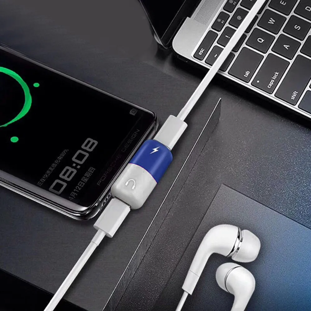 Capsule modeling Dual 2in1 type-c Headphone Audio & Charger Adapter Splitter Charging Music Quallity Cell Phone Accessories
Capsule modeling Dual 2in1 type-c Headphone Audio & Charger Adapter Splitter Charging Music Quallity Cell Phone Accessories