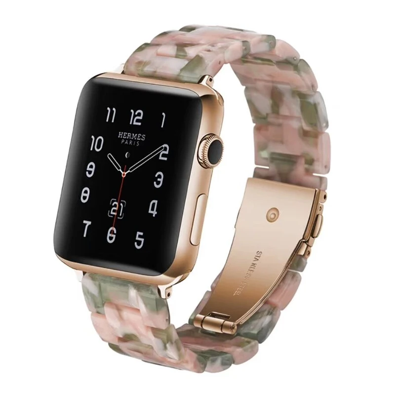 EIMO Imitation ceramic strap For apple watch band 42mm 38mm iwatch 3 2 1 Wrist bracelet stainless steel buckle Belt Watchband
EIMO Imitation ceramic strap For apple watch band 42mm 38mm iwatch 3 2 1 Wrist bracelet stainless steel buckle Belt Watchband